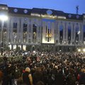 В Тбилиси снова проходит акция протеста