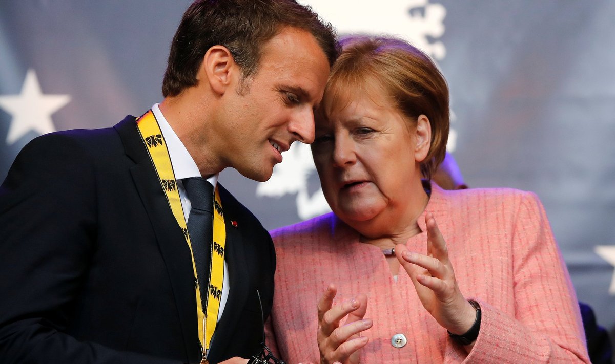 Kahe nädala pärast kohtuvad Merkel ja Macron Saksamaal, et valmistada ette ühine positsioon 28. juunil algavaks Euroopa ülemkoguks.