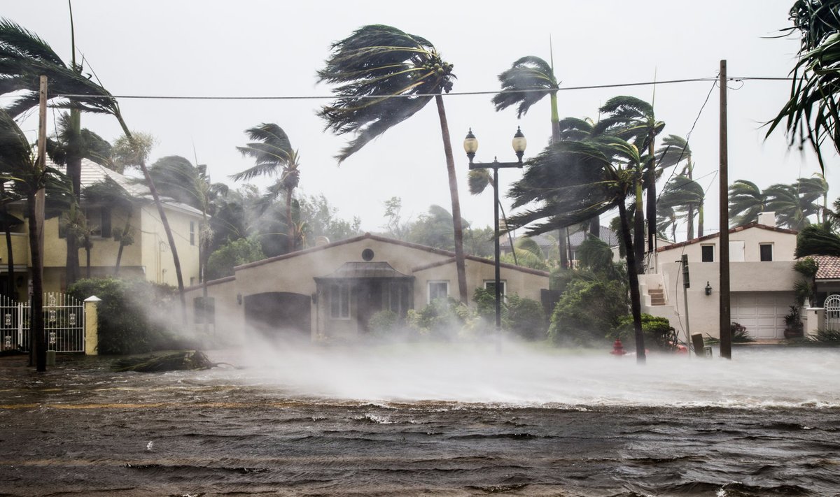 Orkaan Irma tekitatud üleujutus Floridas
