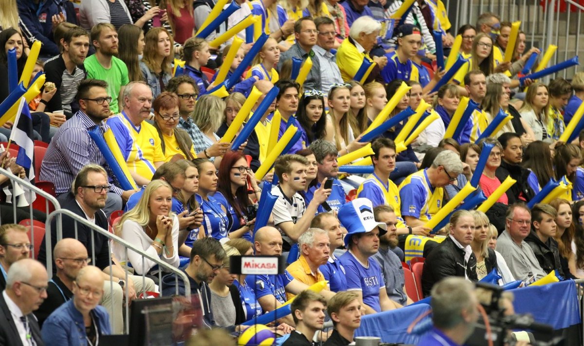 Rootsi - Eesti võrkpall