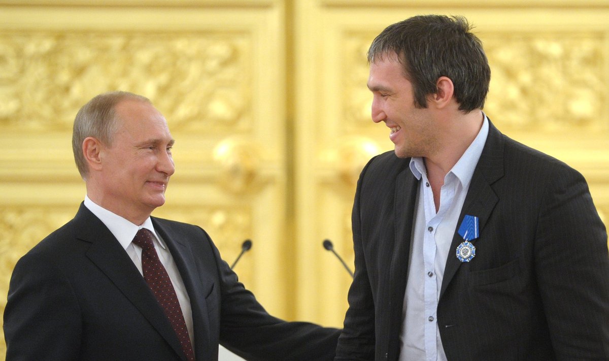 Vladimir Putin ja Alexander Ovechkin