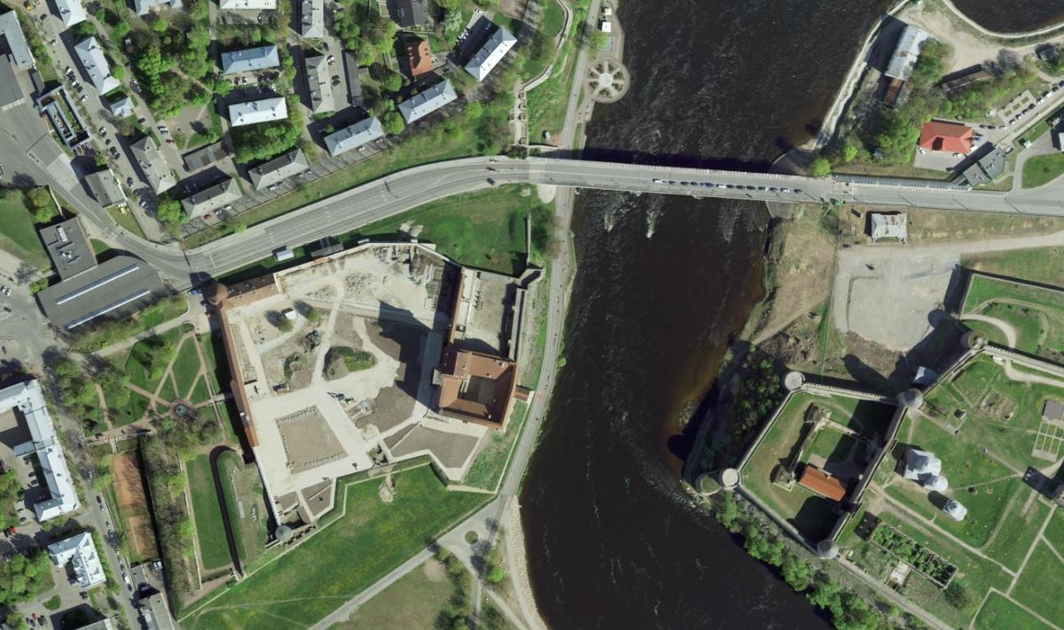 Uus ülesvõte tehti näiteks ka Narva linnast.
