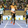 Usain Bolt jooksis 9,88 ja alistas kanged konkurendid