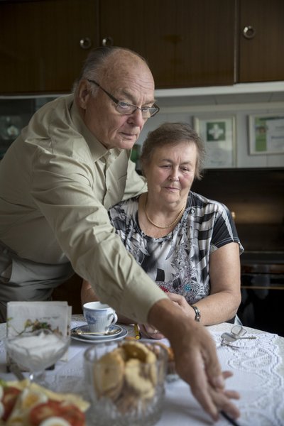Meila abikaasa Gösta on suurepärane küpsetaja. Intervjuupäeval kattis ta laua hea ja paremaga.