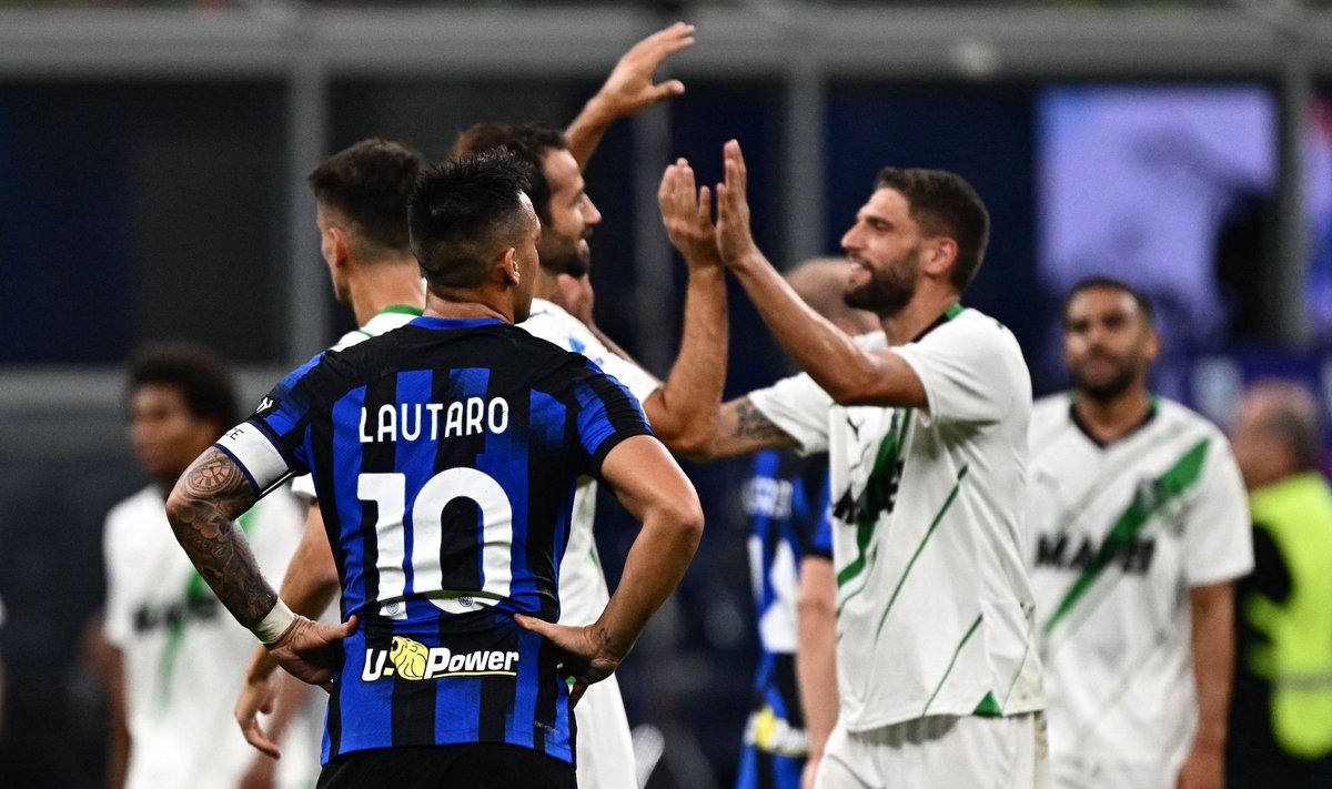 Milano Inter sai hooaja esimese kaotuse.