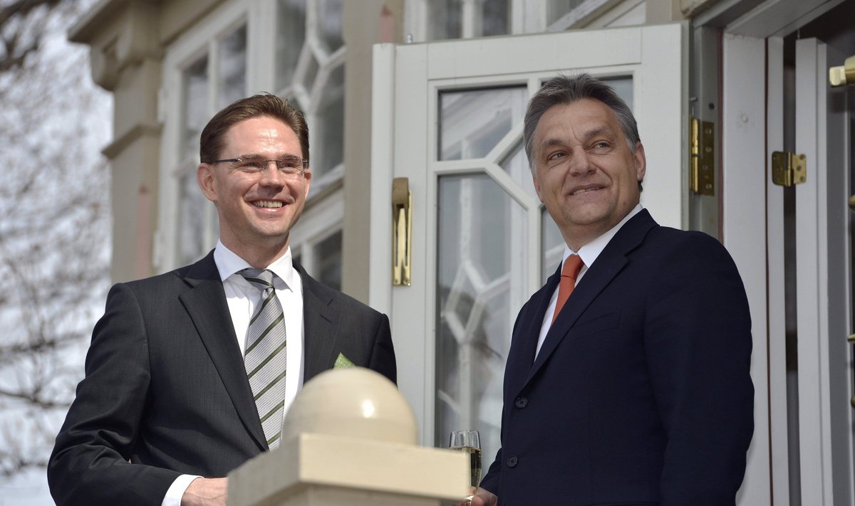 Jyrki Katainen ja Viktor Orbán