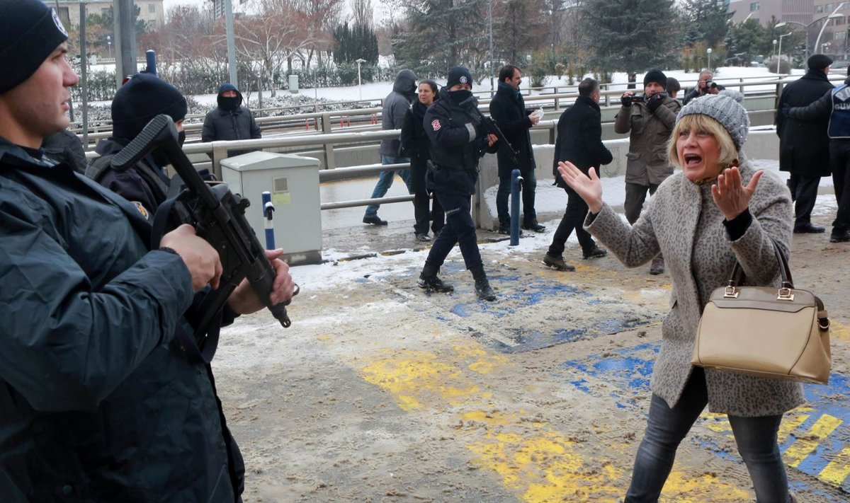 Demokraatiameelne meeleavaldus 9. jaanuaril Ankaras