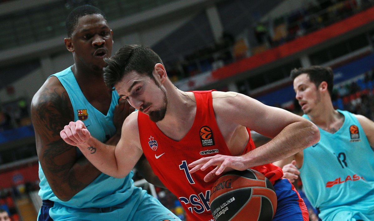 Basketball. EuroLeague. CSKA vs. Barcelona