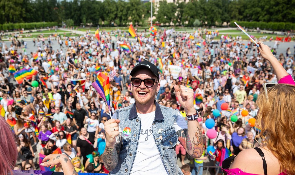 Vilniuse Baltic Pride on jäänud paljudele osavõtjatele meelde tohutu rõõmupeona.