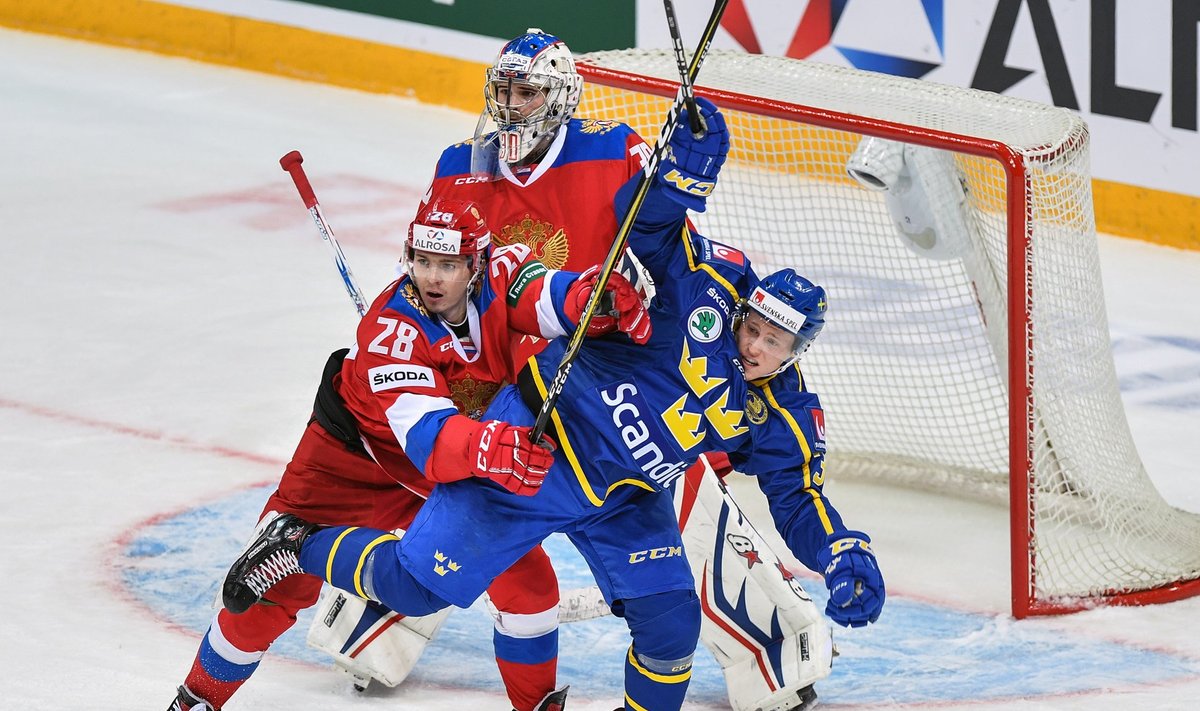 Euro Ice Hockey Challenge. Russia vs Sweden