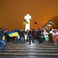 FOTOD: Eesti ukrainlased korraldasid Vabaduse väljakul miitingu