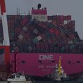 ВИДЕО | Японский контейнеровоз установил антирекорд по потерянному грузу
