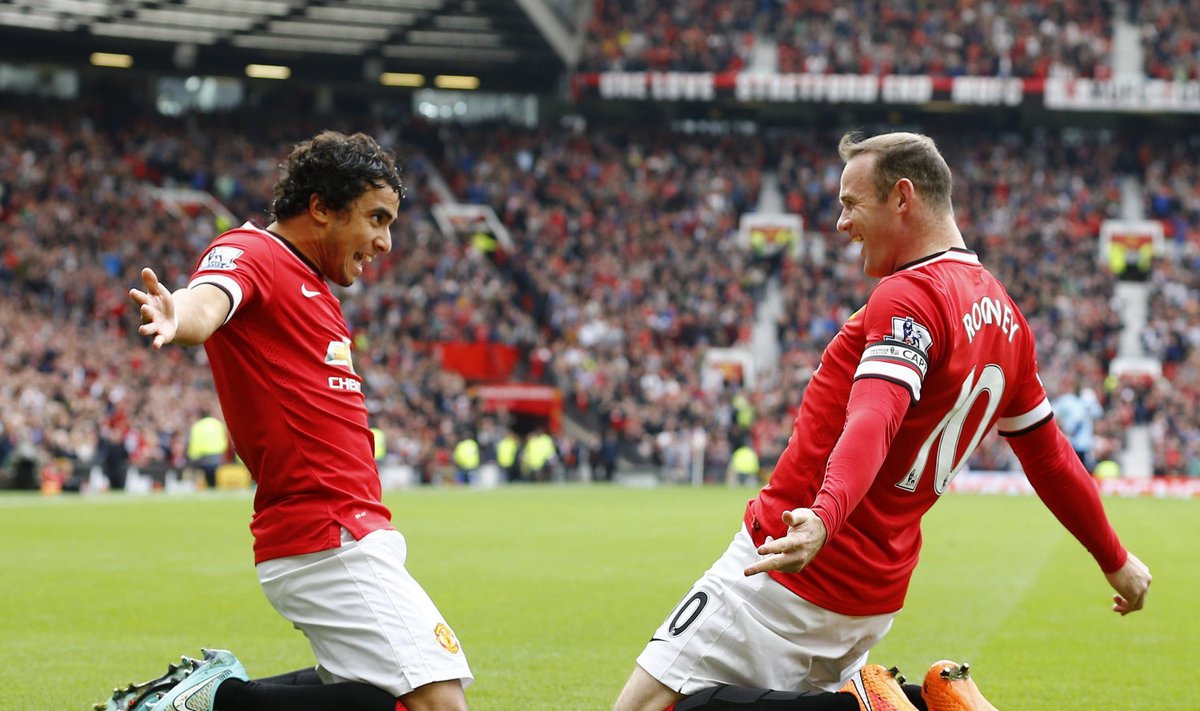 Rafael ja Wayne Rooney 
