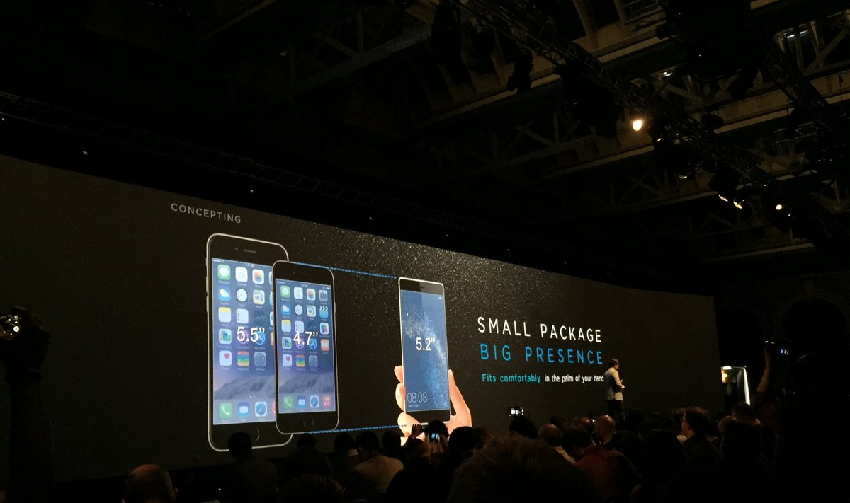 Huawei esitles Londonis oma 2015. aasta tipptelefone P8 ja P8 Max
