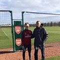 15-aastane Eesti väravavaht viibib Arsenalis testimisel