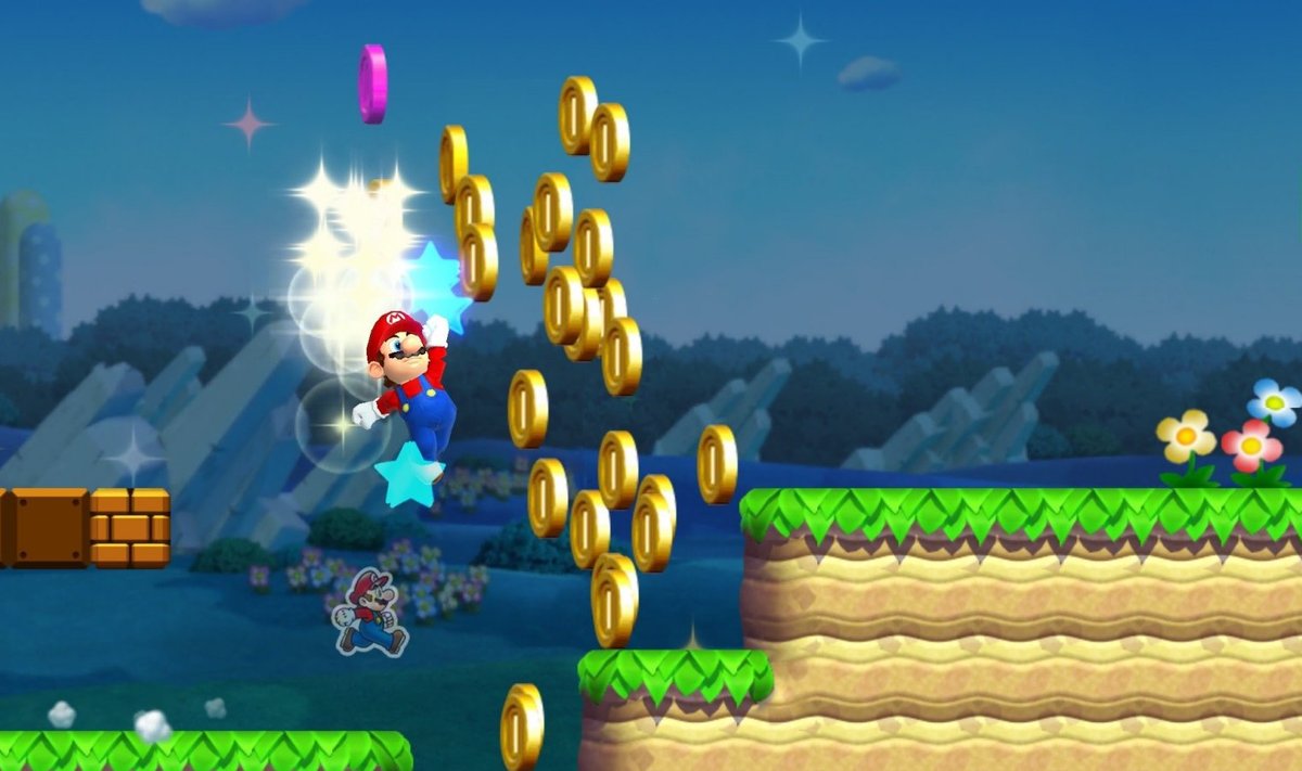 ekraanitõmmis (Super Mario Run)