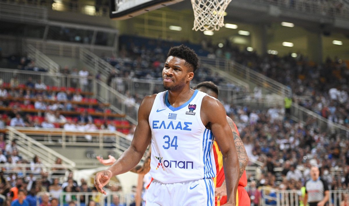 Giannis Antetokounmpo.