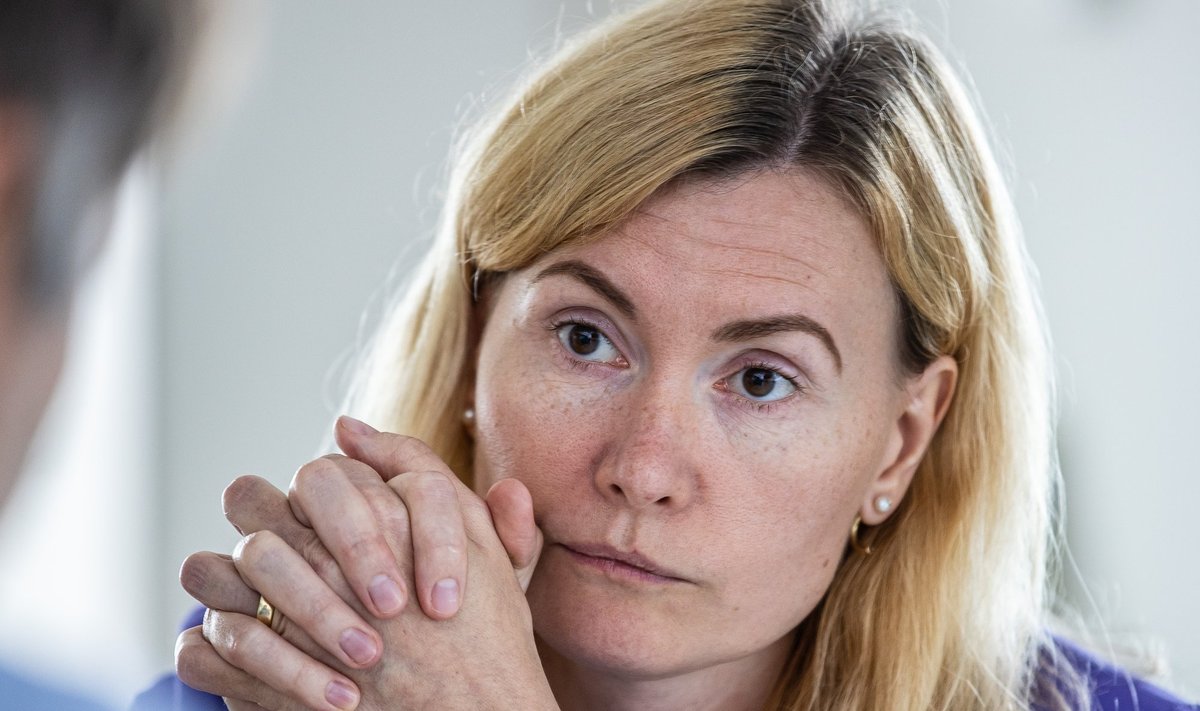 Majandus- ja taristuminister Riina Sikkut.
