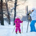 Kasuta seda võimalust, et lumi on lõpuks maas ja õpeta nende soovituste järgi oma laps suusatama