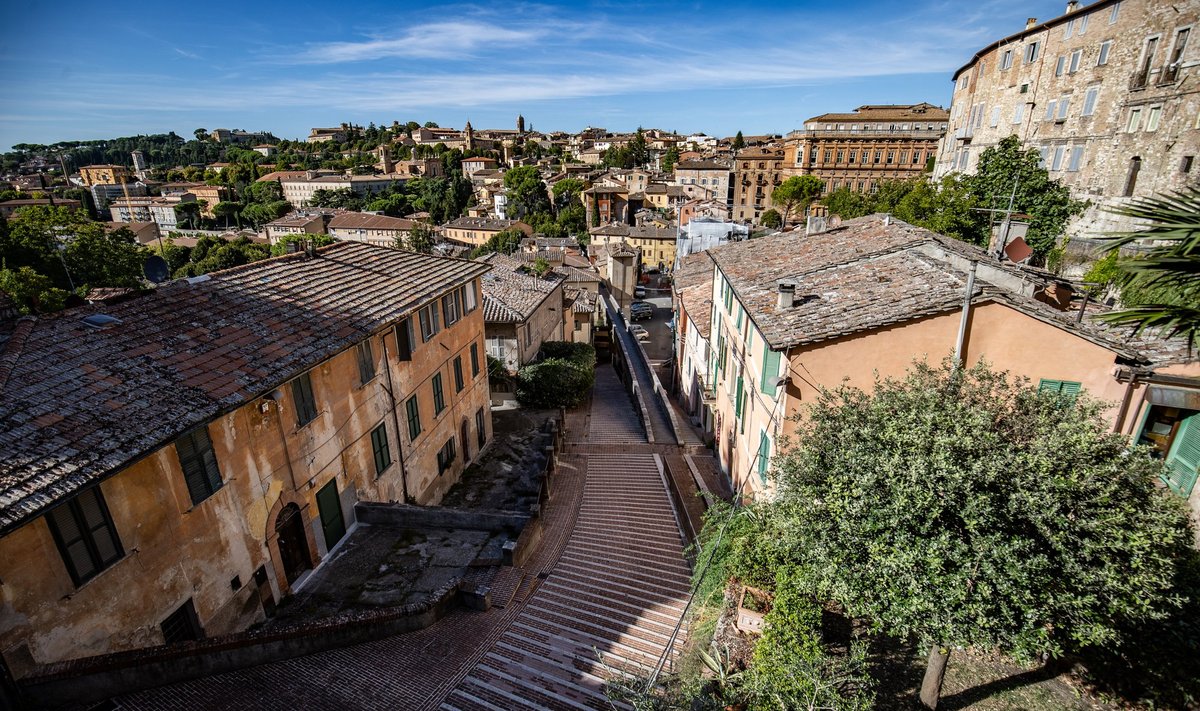 Perugia küla Itaalias. Pilt on illustratiivne.