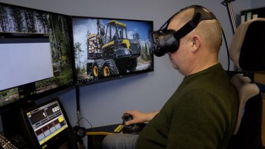 KAAMERAGA MAAL | Luua metsanduskoolis aitab keerulist ametit õppida virtuaalreaalsus