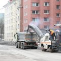 FOTOD | Tallinnas Gonsiori tänava alguses algas teeremont, Maneeži ja Pronksi tänava vaheline lõik on suletud