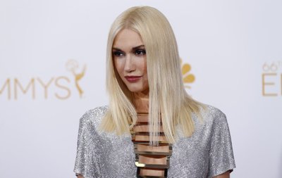 Presenter Gwen Stefani poses at the 66th Primetime Emmy Awards in Los Angeles