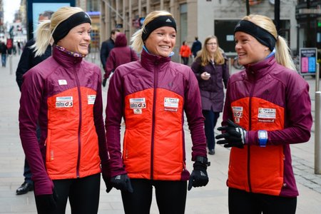 Maratonijooksjad Leila, Liina ja Lily Luik