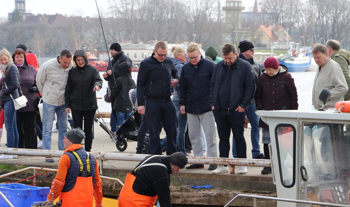 Avatud kalasadamate päev 2018. aastal Pärnus.