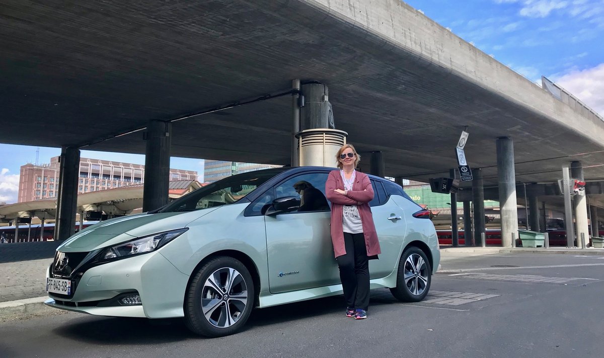 Ylle Tampere ja uue põlvkonna Nissan Leaf