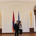 Лайне Рандъярв удостоилась высокой награды парламента Армении