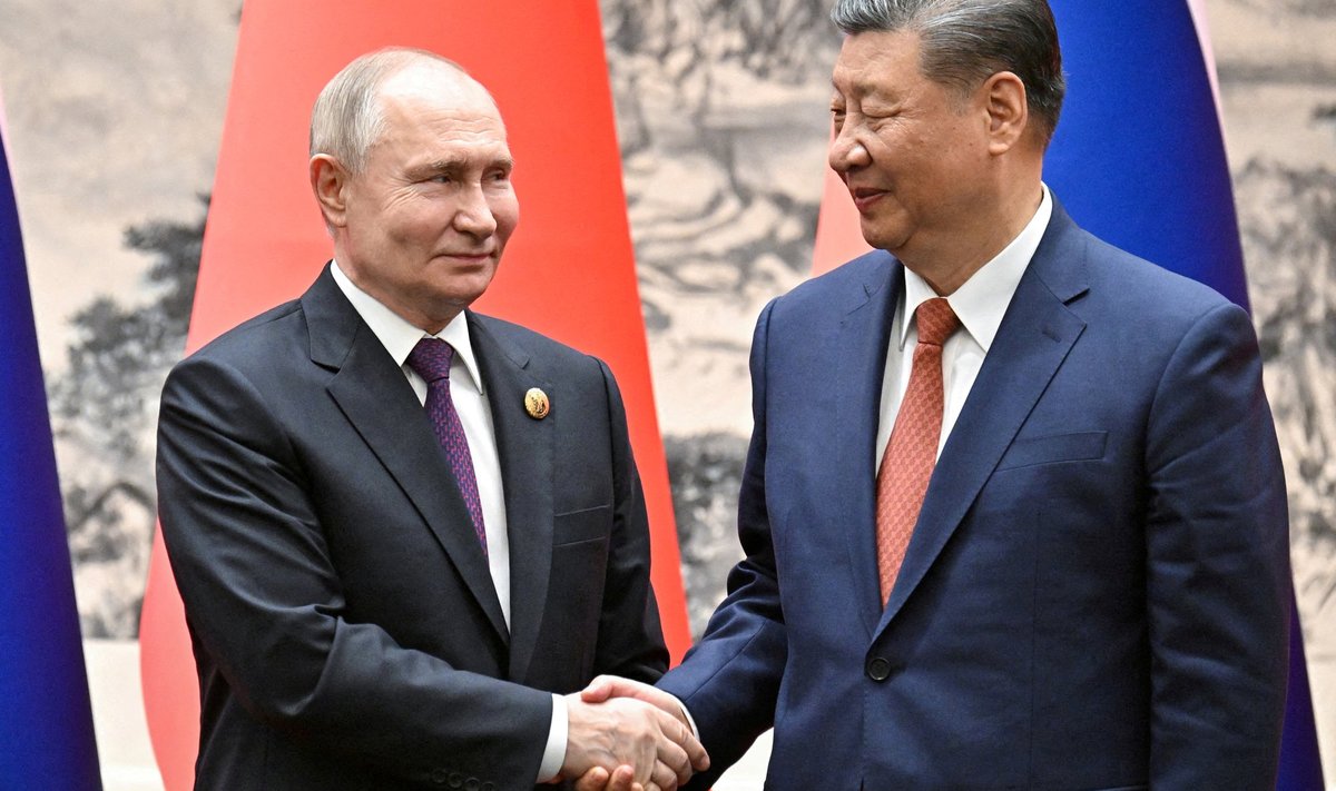 Venemaa president Vladimir Putin ja Hiina Rahvavabariigi president Xi Jinping.
