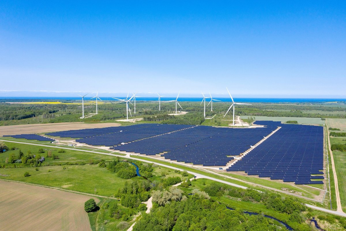 Enefit Green a produs mult mai multă energie electrică în octombrie decât anul trecut