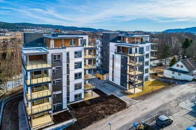 Konkusi peapreemia pälvinud Kodumaja kortermajad Norras.
