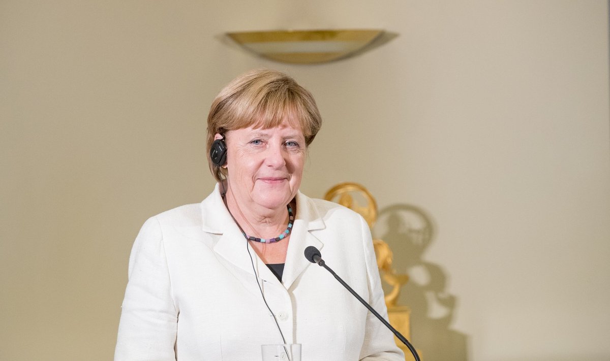 Angela Merkeli ja Taavi Rõivase ühine pressikonverents