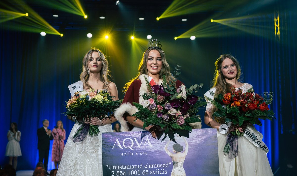 Miss Raplamaa 2018 - Anni Velks; I printsess - Alondra Saar;  II printsess - Katrin Sillavere