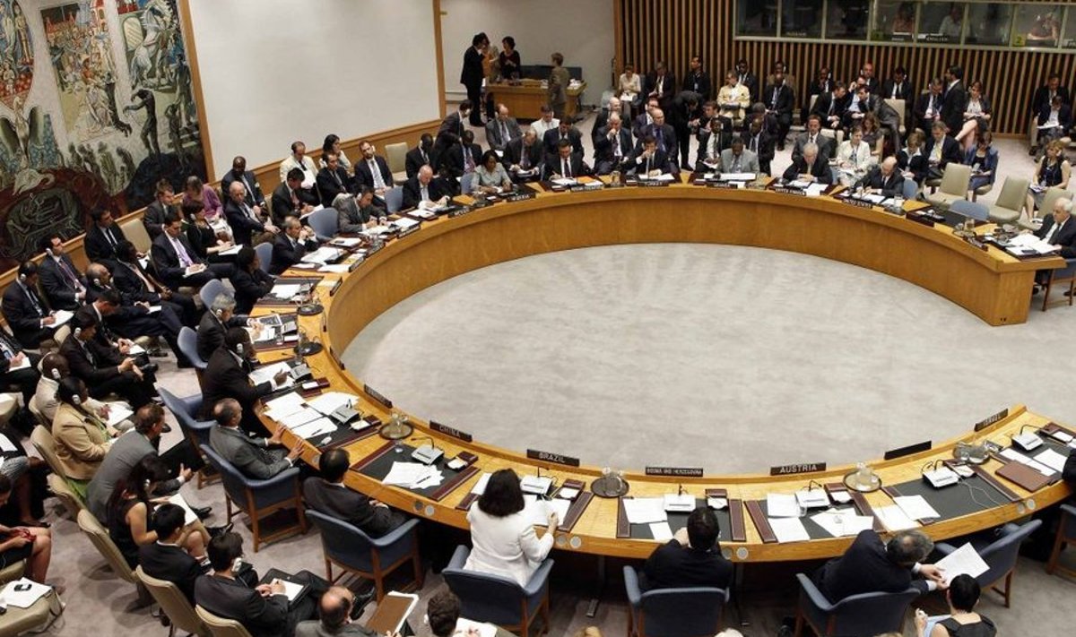 ÜRO julgeolekunõukogu istung
