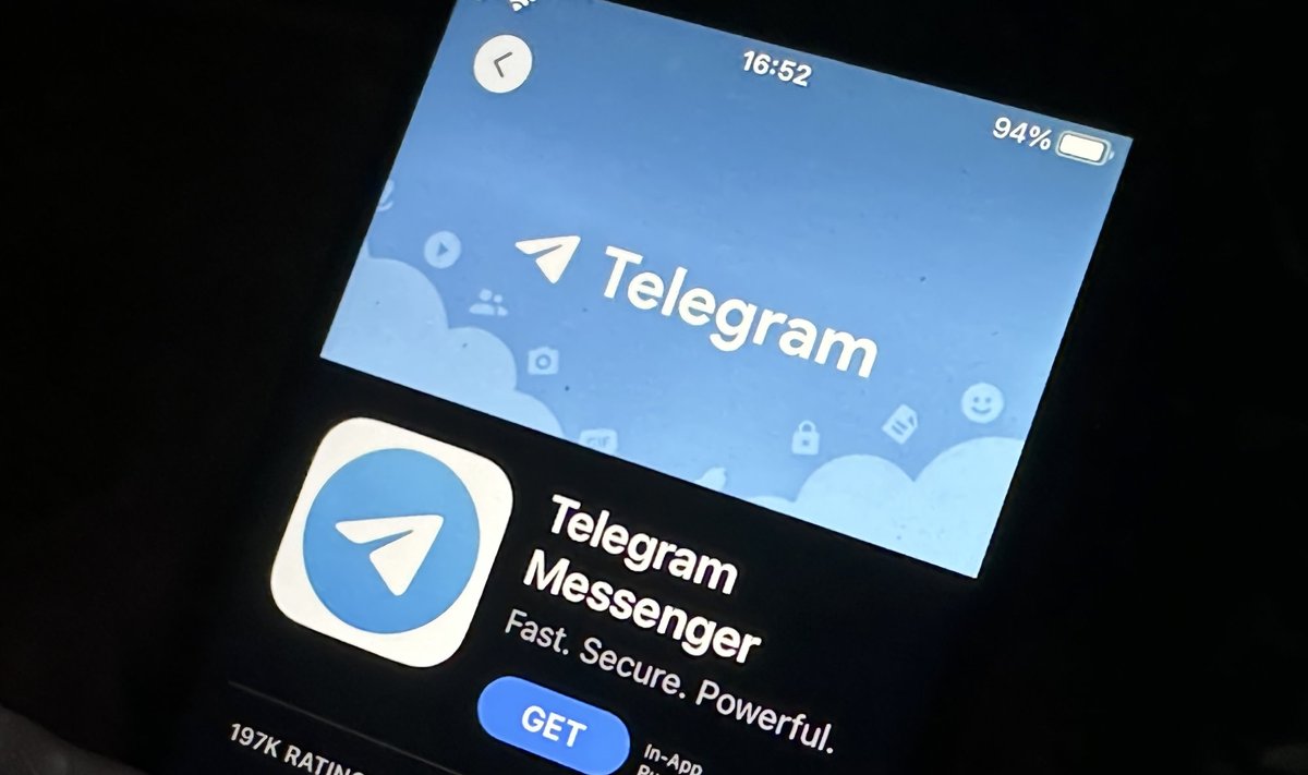 Venemaal populaarne sõnumirakendus Telegram