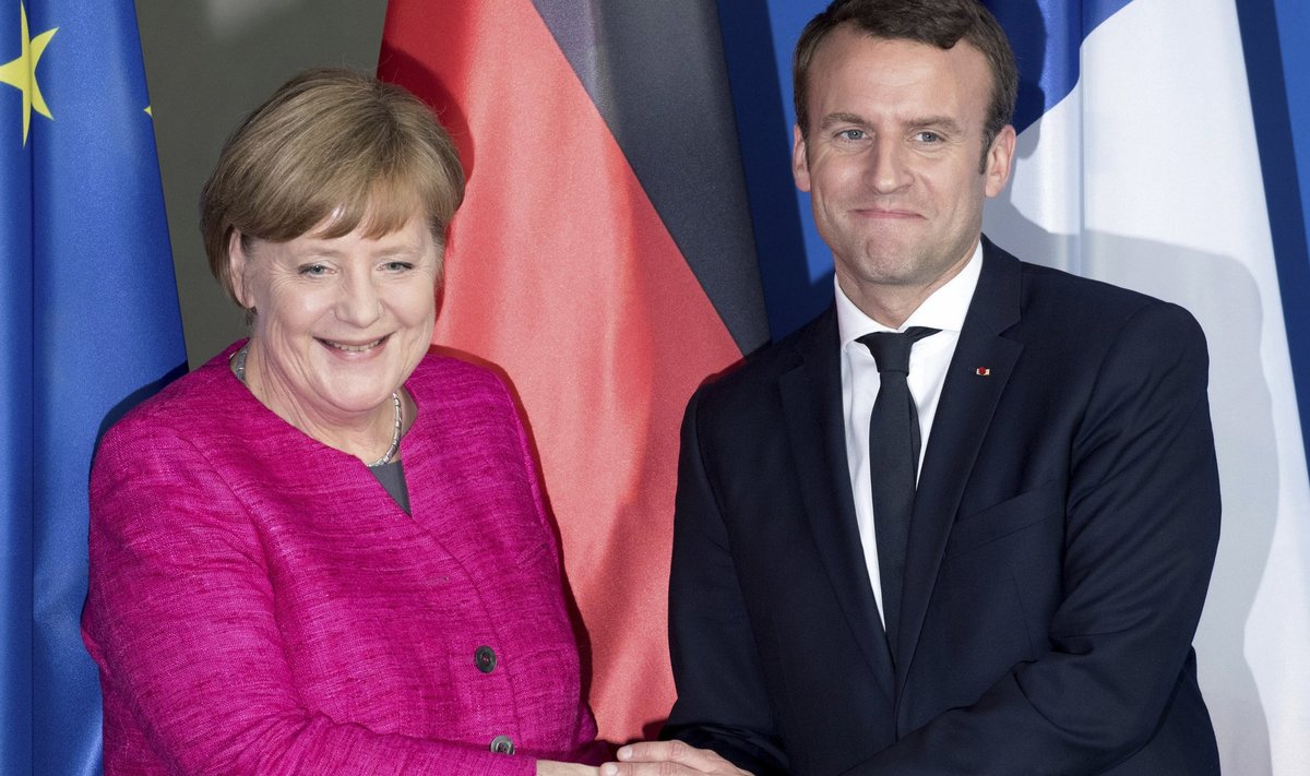 Merkel ja Macron