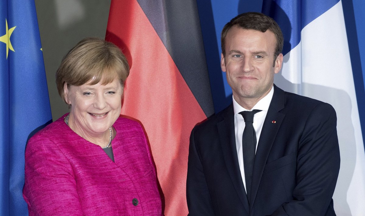 Merkel ja Macron