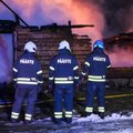 FOTOD | Öösel põles Viljandimaal maja lahtise leegiga
