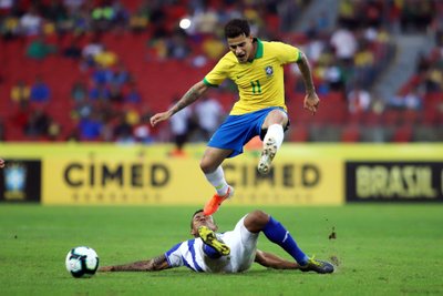 (SP)BRAZIL-PORTO ALEGRE-SOCCER-FRIENDLY MATCH-BRAZIL VS HONDURAS
