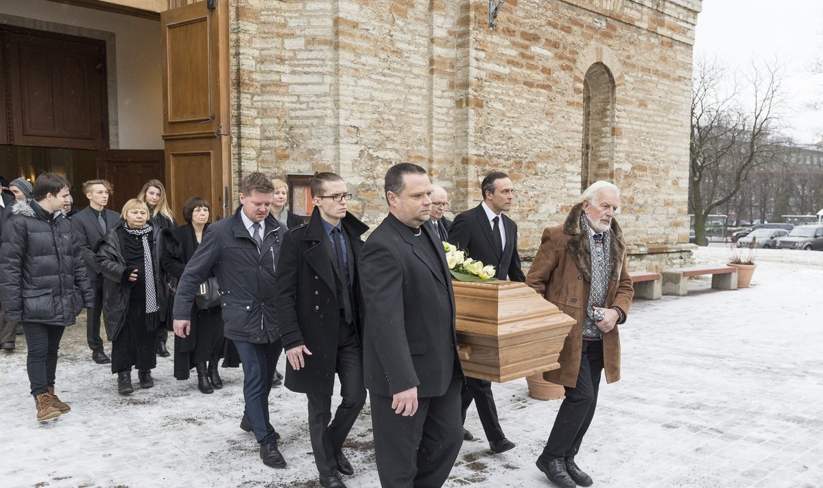Jaan Ruusi matusetalitus Kaarli kirikus