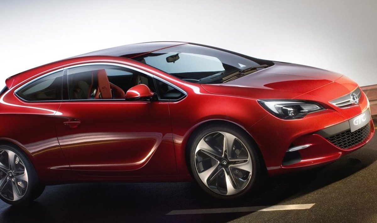 Opel Astra GTC Concept. On see ikka kontsept?
