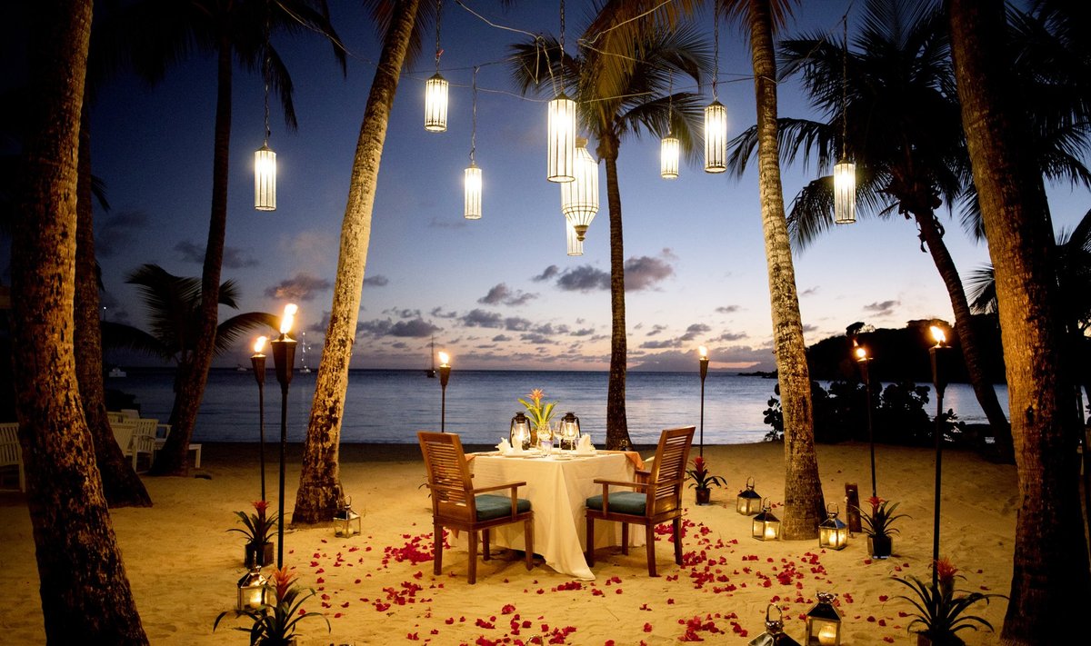Valikuid on lõpmatult – korralda kas või unustamatu õhtusöök rannas!