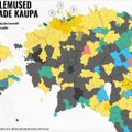 ИНТЕРАКТИВНАЯ КАРТА: А ваш район — за какую партию? Как голосуют избиратели в разных регионах Эстонии