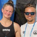 На ЧЕ по плаванию пловчиха из Силламяэ Ефимова выиграла вторую медаль!