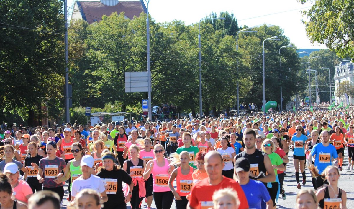 SEB Tallinna Maraton 10 km start