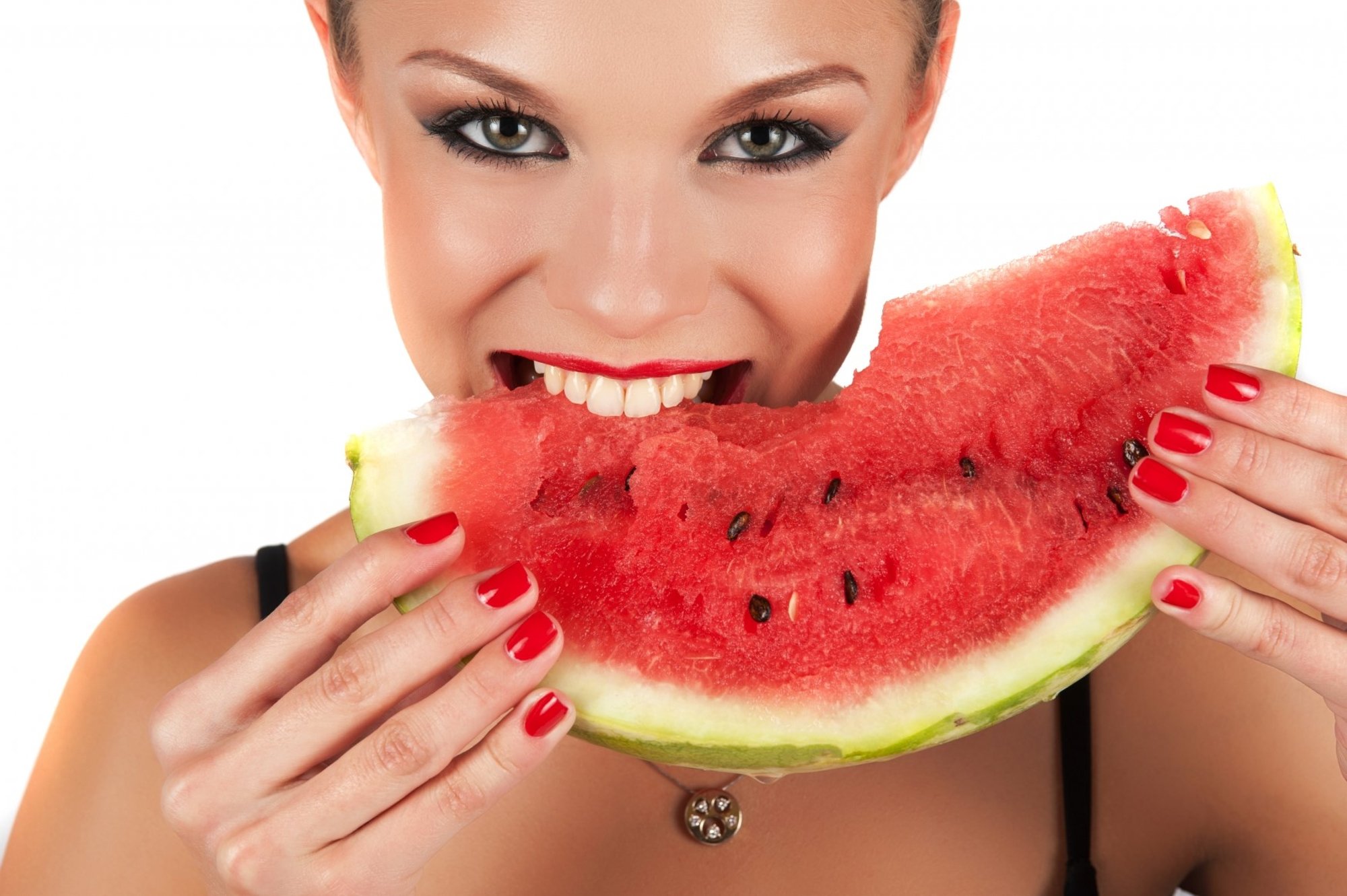 Woman Smashes Watermelon With Breast