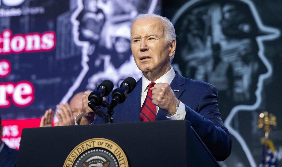 President Biden jõustas kolmapäeval Ukraina 61 miljardi dollarise abipaketi. 